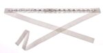 Dolce & Gabbana White Crystal Stones Waist Belt